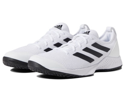 Picture of adidas Courtflash White/Black/White 11 D (M) - Size: 11