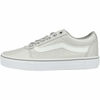 Picture of Vans Women's Ward Canvas Trainers, Grey ((Lurex Glitter) Silver V2a), 4 (36.5 EU) - Size: 4 (36.5 EU)