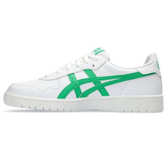 Picture of ASICS Women's Japan S Sportstyle Shoe, 10, White/Malachite Green - Size: 10