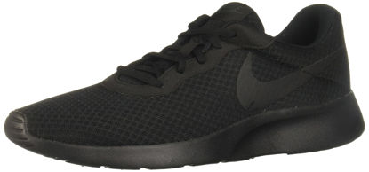 Picture of Nike Mens Tanjun Mesh Lightweight Running Shoes Black 11 Medium (D) - Size: 11