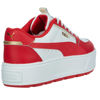 Picture of PUMA Women's Karmen Rebelle Sneaker, White-Active Red-Gold, 6.5 - Size: 6.5