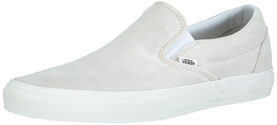 Picture of Vans Mens Slip ON Tumble White Size 13 - Size: 14.5 Women/13 Men