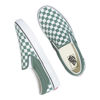 Picture of Vans Men's Classic Slip On, (Color Theory) Checkerboard/Duck Green, Size 7 - Size: 8.5 Women/7 Men