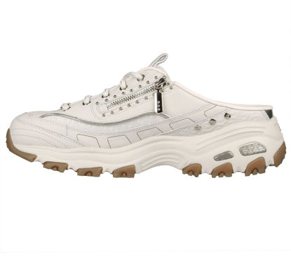 Picture of Skechers Women's Premium Heritage D'Lites - Infinite Glow, Natural/Gold, Size 9 - Size: 9