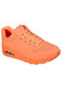 Picture of Skechers womens Low-top Trainers, Orange Orange Durabuck Org, 10 US - Size: 10