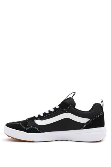 Picture of Vans Men's Low-Top Trainers Sneaker, Suede Canvas Black White, 12 - Size: 12