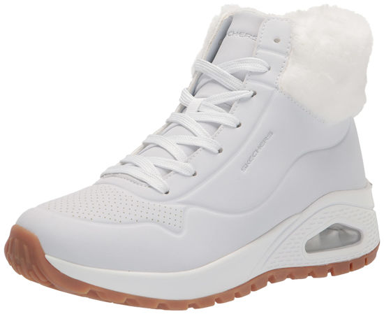 Picture of Skechers Women's Sneaker Fashion Boot, White, 7.5 - Size: 7.5