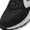 Picture of NIKE Waffle Debut Womens DH9523-002 (Black/White-Orange-Clear), Size 5.5 - Size: 5.5