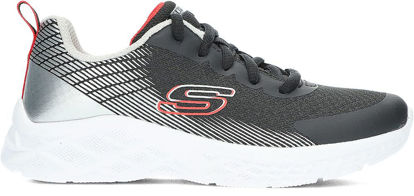 Picture of Skechers Kids Boy's Microspec Ii-vovrix Sneaker, Black/Silver, 5.5 Big Kid - Size: 5.5 Big Kid