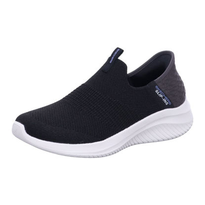 Picture of Skechers Sport Women's Women's Hands Free Slip Ins Ultra Flex 3.0 Smooth Step Sneaker, Black, 9.5 Wide - Size: 9.5 Wide