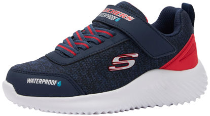 Picture of Skechers Boy's Bounder-Dripper Drop Sneaker, Navy/Red, 3 Little Kid - Size: 3 Little Kid