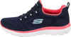 Picture of Skechers Women's Summit-Perfect Views - Navy/Neon Pink - US 8 - Size: 8