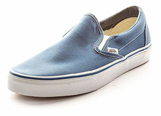 Picture of Vans Unisex Classic Slip-On Navy VN000EYENVY Mens 7.5, Womens 9 - Size: 9 Women/7.5 Men