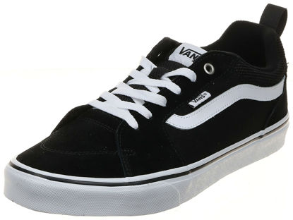 Picture of Vans Men's Sneaker Trainers, Suede Canvas Black White, 14 - Size: 14