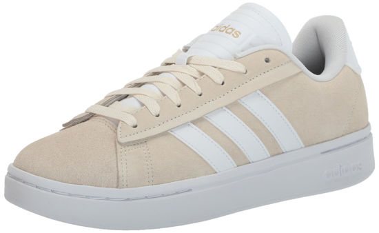 Picture of adidas Women's Grand Court Alpha Sneaker, Wonder White/White/Magic Beige, 7.5 - Size: 7.5