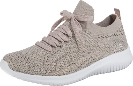 Picture of Skechers womens Ultra Flex - Statements Sneaker, Taupe, 8 US - Size: 8