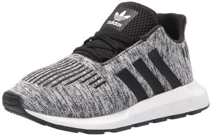 Picture of adidas Originals Swift Running Shoe, White/Black/Black, 3 US Unisex Little Kid - Size: 3 Little Kid