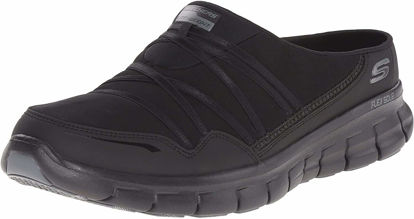 Picture of Skechers Sport Women's Air Streamer Fashion Sneaker,Black,7 M US - Size: 7