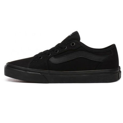 Picture of Vans Women's Filmore Decon Sneaker, Black Canvas Black Black 186, 6.5 - Size: 6.5