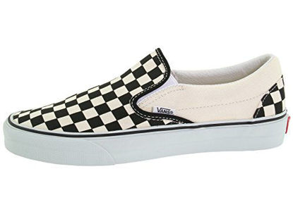 Picture of Vans Classic Slip ON Skate Shoes (10.5 B(M) US Women / 9 D(M) US Men, Checkerboard Black-White) - Size: 10.5 Women/9 Men