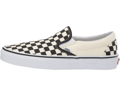 Picture of Vans Unisex Slip-on(tm) Core Classics Low-Top Trainers (Black/White Checkers, us_Footwear_Size_System, Adult, Women, Numeric, Medium, Numeric_12_Point_5) - Size: 12.5 Women/11 Men