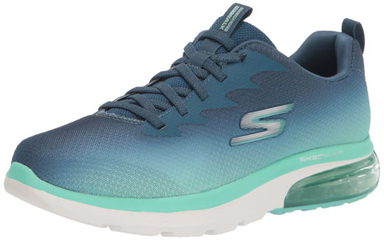 Picture of Skechers Women's GO Walk AIR 2.0-Quick Breeze Sneaker, Blue/Turquoise, 8 - Size: 8