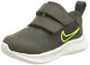 Picture of Nike Unisex-Child Star Runner 3 (TDV) Sneaker (Black/Green, Numeric_9) - Size: 9 Toddler