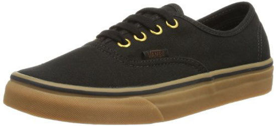 Picture of Vans U Authentic, Unisex Adults? Sneakers (Black/Rubber, 6) - Size: 6