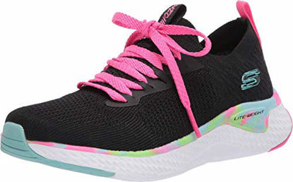 Picture of Skechers Kids Girl's Solar Fuse Sneaker, Black/Multi, 3 Medium US Little Kid - Size: 3 Little Kid