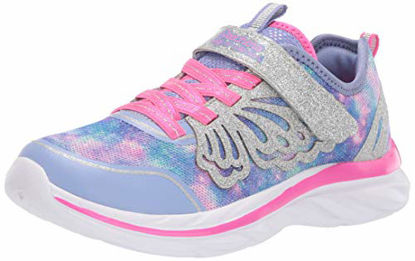 Picture of Skechers Kids Girl's Quick Kicks-Fairy Glitz Sneaker, Periwinkle/Pink, 3.5 Medium US Big Kid - Size: 3.5 Big Kid