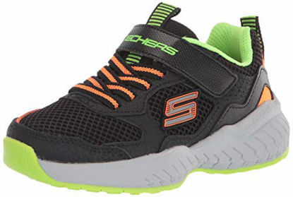 Picture of Skechers Kids Boys, Sport Sneaker, Black/Grey/Orange,10.5 Little Kid - Size: 10.5 Little Kid