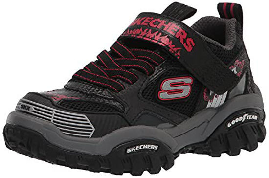 Picture of Skechers Kids Boy's Turbo Speed Sneaker, Black/Charcoal, 1.5 Little Kid - Size: 1.5 Little Kid