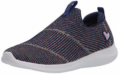 Picture of Skechers girls Sport - Ultra Flex Glitz Blitz 302256l (Little Kid/Big Kid) Sneaker, Navy/Multi, 2.5 Little Kid US - Size: 2.5 Little Kid