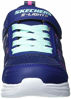 Picture of Skechers Kids Girls Sport Footwear, S, Lighted Sneaker, Navy,2 M US - Size: 2 Little Kid