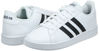 Picture of adidas Men's Grand Court Sneaker, Ftwr White-core Black-dark Blue, 4.5 - Size: 4.5