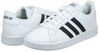 Picture of adidas Men's Grand Court Sneaker, Ftwr White-core Black-dark Blue, 4.5 - Size: 4.5