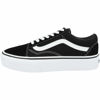 Picture of Vans Women's's Old Skool Platform Trainers, (Black/White Y28), 9 UK 43 EU - Size: 5