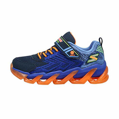 Picture of Skechers boys Turbo Speed Sneaker, Navy/Orange, 3 Little Kid US - Size: 3 Little Kid