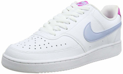 Picture of Nike Women's Walking Sneaker, Blue White Pink, 6.5 - Size: 6.5