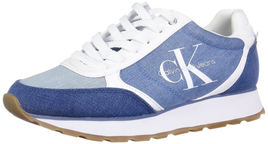 Picture of Calvin Klein Women's CAYLE Sneaker, Blue Denim 450, 5 - Size: 5