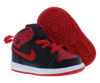 Picture of Nike Jordan 1 Mid Infant/Toddler Shoes Size 5, Color: Black/Fire Red/White - Size: 5 Toddler