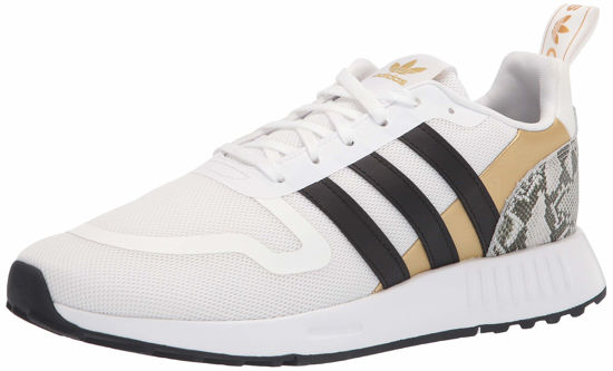 Picture of adidas Originals womens Multix Sneaker, White/Black/Gold Metallic, 8 US - Size: 8