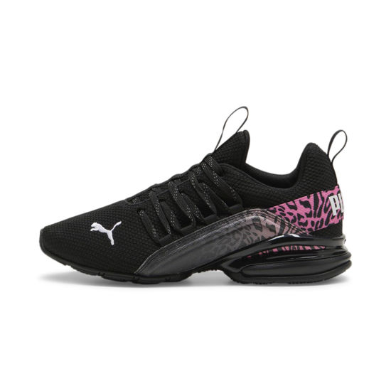 Picture of PUMA Women's Axelion Sneaker, Black-Fast Pink, 9.5 - Size: 9.5