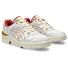 Picture of ASICS Unisex EX89 Sportstyle Shoe, 10.5, White/Burnt RED - Size: 12 Wide Women/10.5 Men