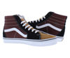 Picture of Vans U SK8-HI Sneakers (YS8) Color Block Black/B - Size: 9.5 Women/8 Men