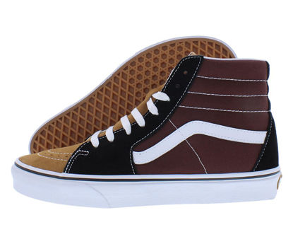 Picture of Vans U SK8-HI Sneakers (YS8) Color Block Black/B - Size: 14.5 Women/13 Men