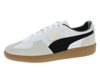 Picture of PUMA Palermo Leather Puma White/Vapor Gray/Gum 8.5 B (M) - Size: 8.5