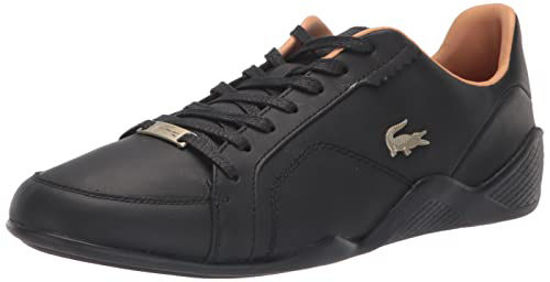 Picture of Lacoste Men's Hapona Sneakers, Black/TAN, 8 - Size: 8