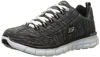 Picture of Skechers Sport Women's Synergy Spot On Wide Fashion Sneaker,Heather Black,7 W US - Size: 7 W US