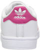 Picture of adidas Originals Kids' Superstar, White/Bold Pink/White, 10K M US Toddler - Size: 10 Toddler